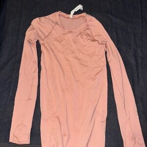 Lululemon Athletica Blush Pink Swiftly Tech Long Sleeve Top